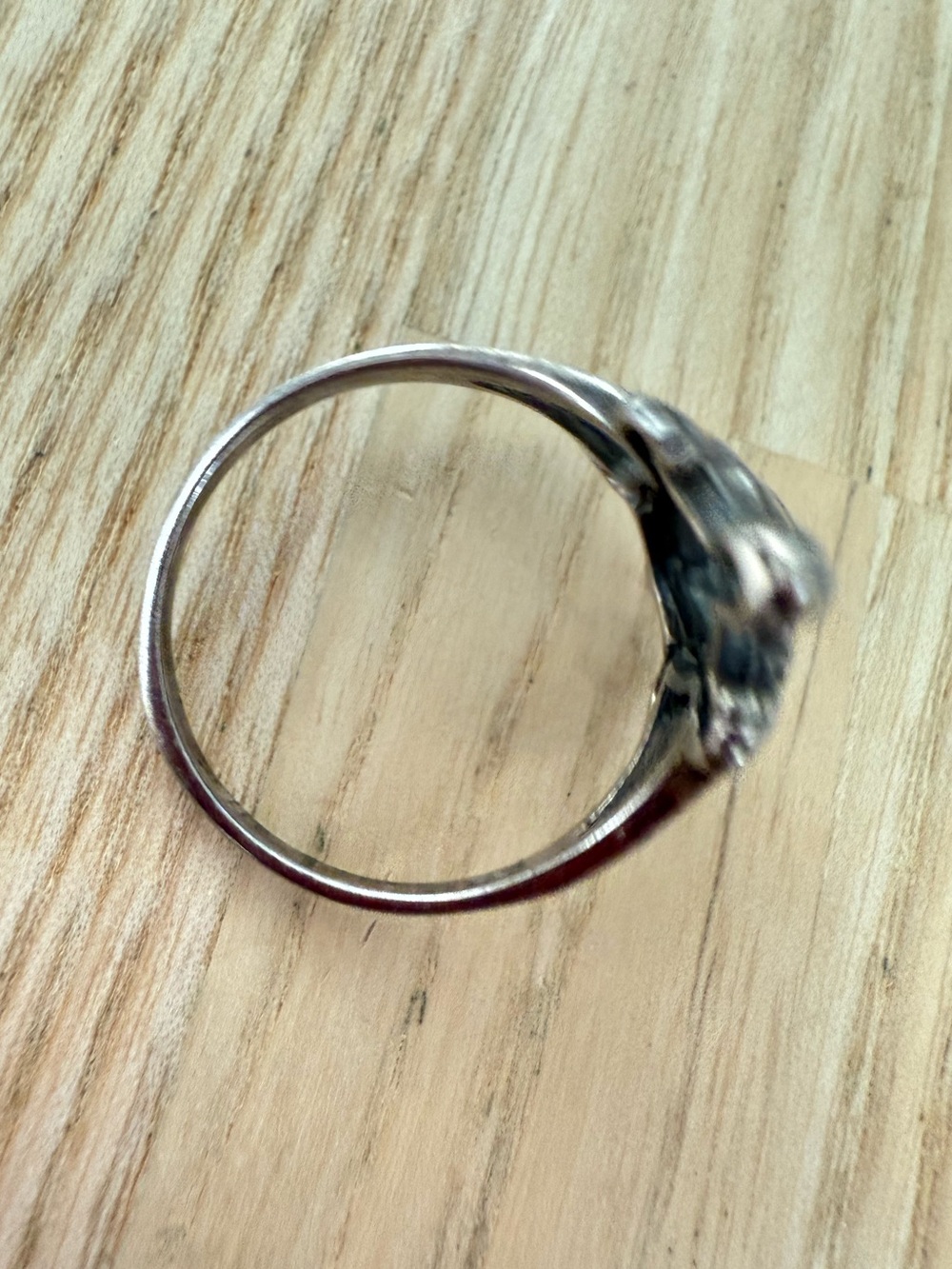925 Sterling silver turtle ring size 6.5 - Picture 2 of 7